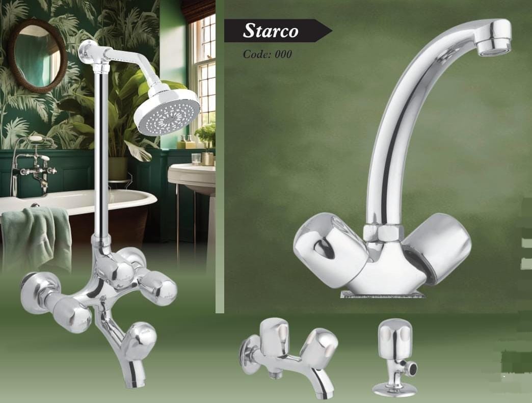 Starco Bathroom Faucet Set